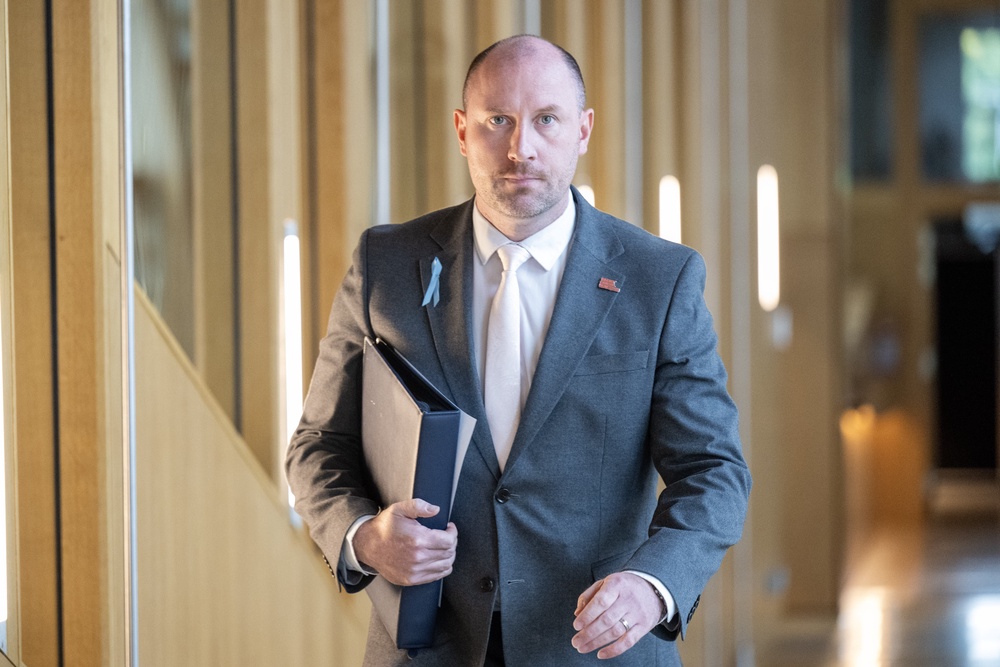 Cabinet Secretary for Health and Social Care Neil Gray makes his way to First Minister’s Questions at the Scottish Parliament in Holyrood, Edinburgh. Picture date: Thursday October 2, 2025. (PA Archive)