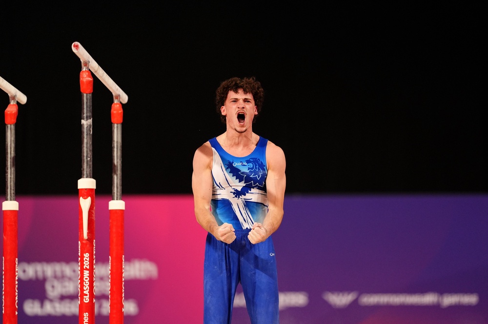 Reuben Ward claimed gold for Scotland (PA)