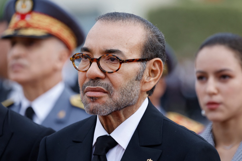 Morocco's King Mohammed VI received a public thank-you message from Trump (AFP/Getty)