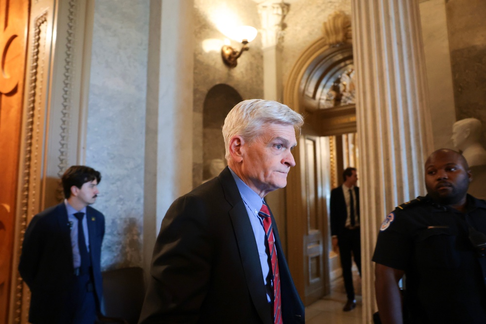 Bill Cassidy, another Republican senator, angrily confronted Trump over Iran in June (Getty)