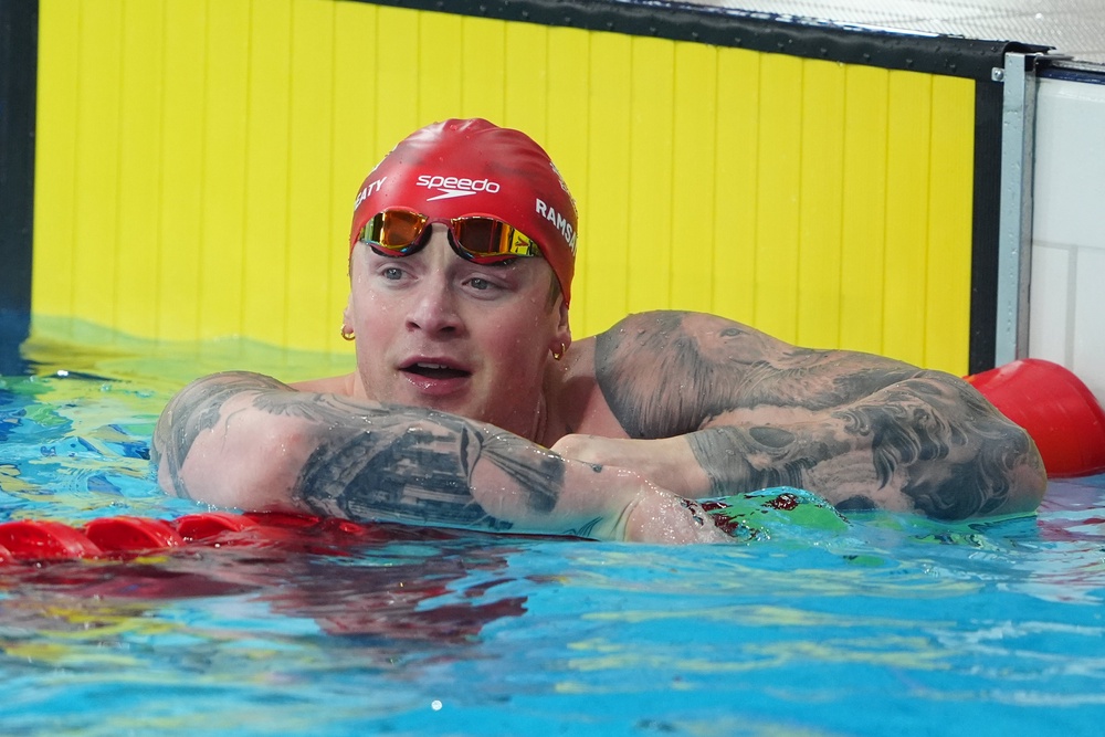 Adam Ramsay-Peaty was back in action on Sunday (Owen Humphreys/PA) (PA Wire)