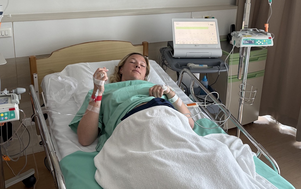 Maddison started experiencing high blood pressure from her 22-week scan (Collect/PA Real Life)