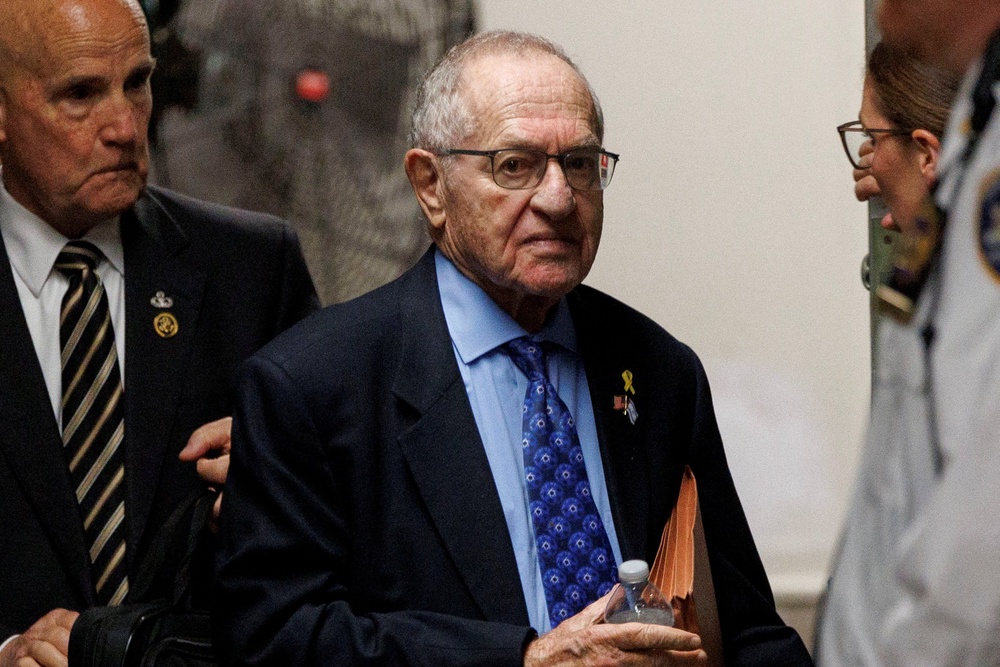 Prominent attorney Alan Dershowitz has said he’ll also seek a pardon from President Donald Trump for Daedone and Rachel Cherwitz, the company’s former sales director (Reuters)
