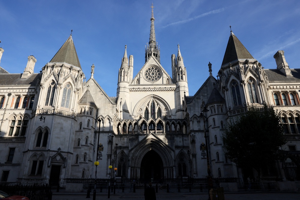 A ban on Palestine Action was upheld at the High Court, pictured, at the end of 2025 (Reuters)