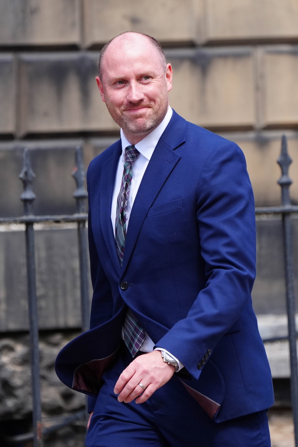 Justice Secretary Neil Gray said he had assurances from emergency services that they had ‘all the resources necessary’ (Jane Barlow/PA) (PA Wire)