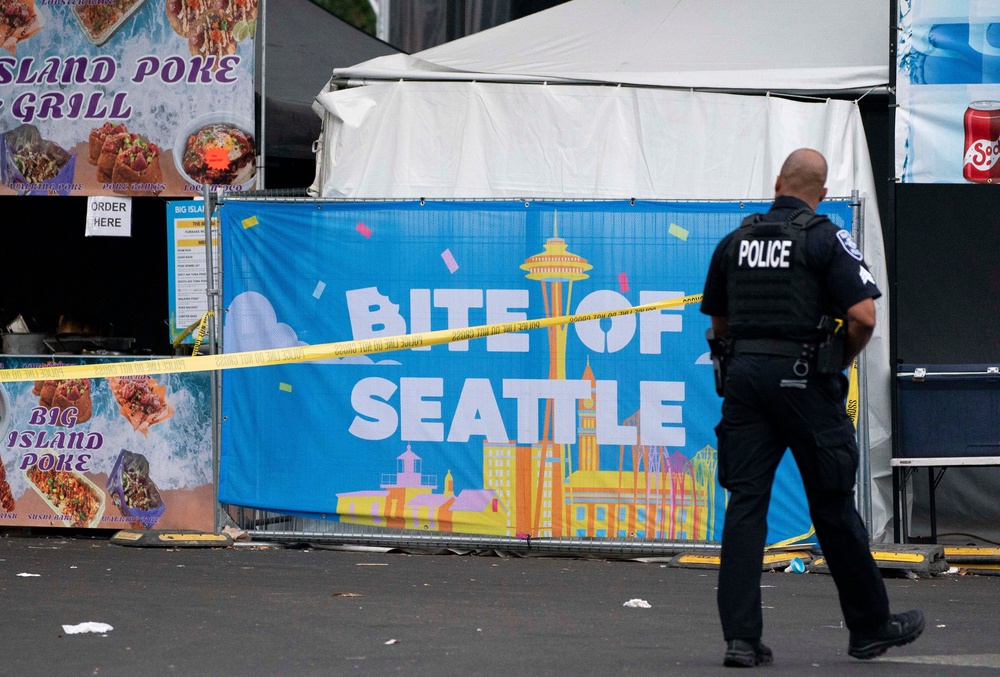 Image from: Seattle Center shooting latest: 2-year-old boy among those injured after three people killed at food festival