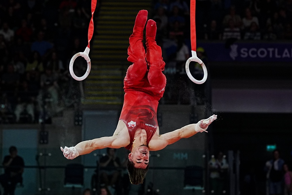 Gabriel Langton had a horror fall (Jane Barlow/PA) (PA Wire)