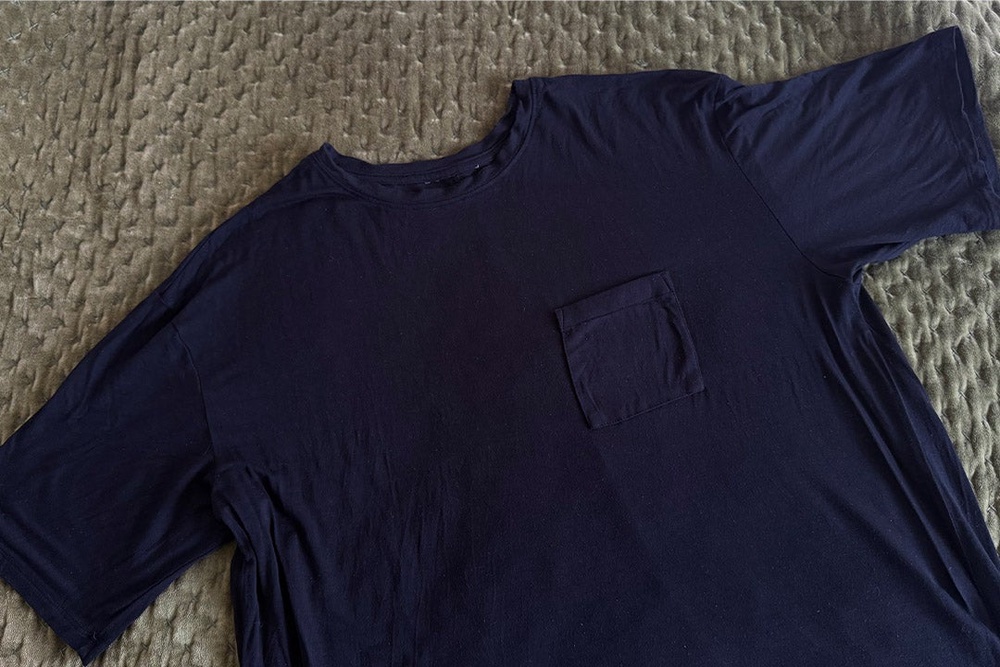 Essentially a super-oversized T-shirt, this M&S nightie has become my go-to (Sarah Jones/The Independent)