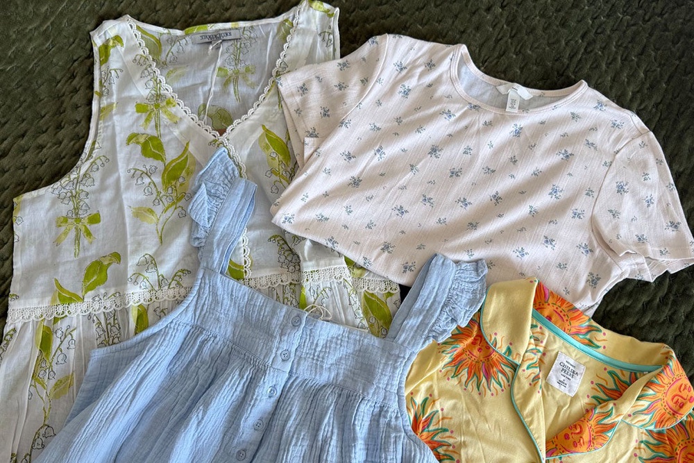 I looked for pyjamas that were stretchy, breathable, soft against my skin and stylish to wear (Sarah Jones)