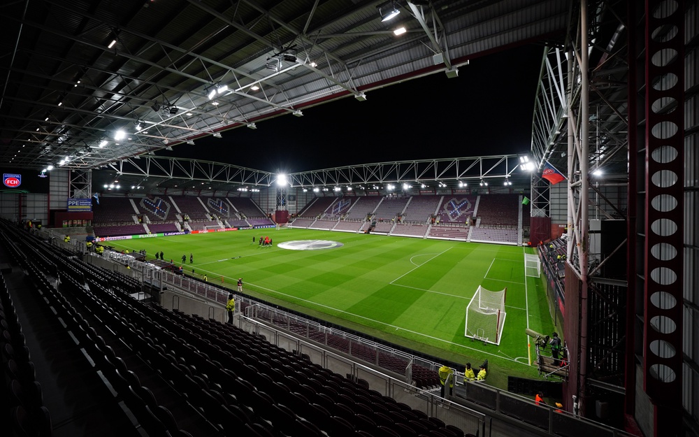 Hearts face a tough task at Tynecastle in their Champions League qualifier (Jane Barlow/PA) (PA Wire)