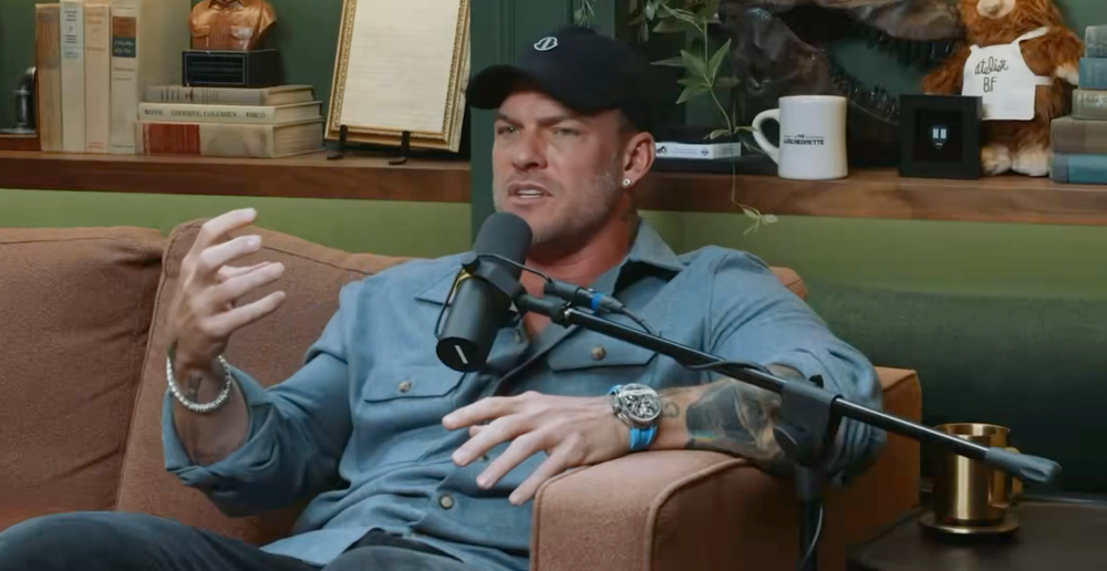 Alan Ritchson called the physical altercation the 'scariest thing I've ever been through' (Armchair Expert/YouTube)