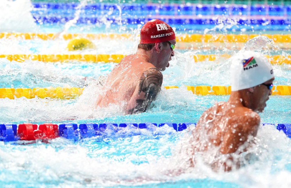 Adam Ramsay-Peaty won a second bronze medal at the Glasgow Commonwealth Games (Andrew Milligan/PA) (PA Wire)