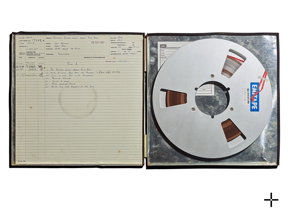 For the first time, fans will get a look at the inside of the Sgt Pepper mono master tape (Rick Guest/Legacy/PA)