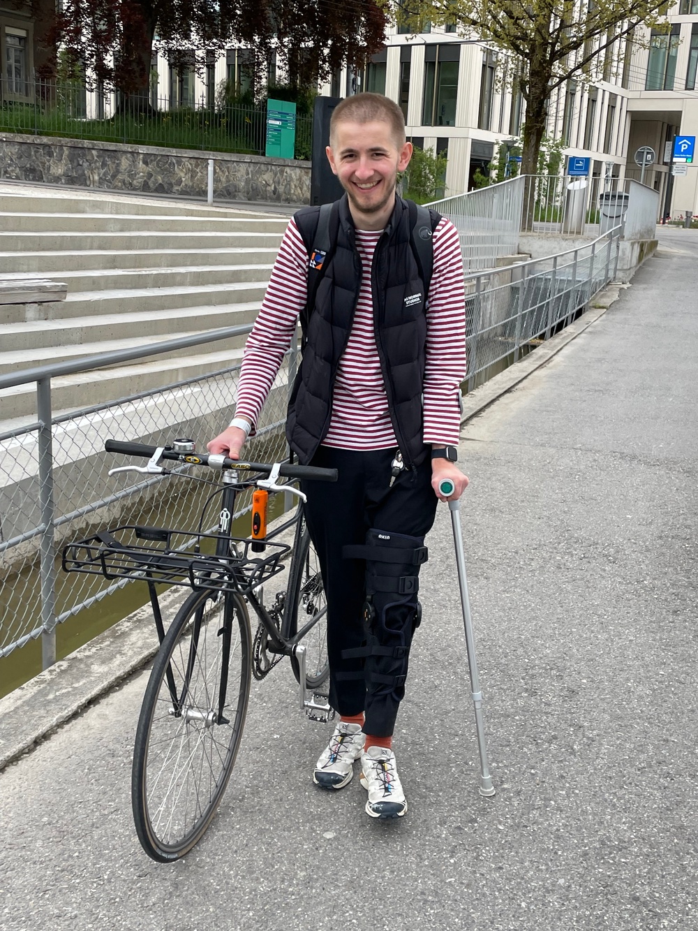 He loves cycling to keep fit (Collect/PA Real Life)