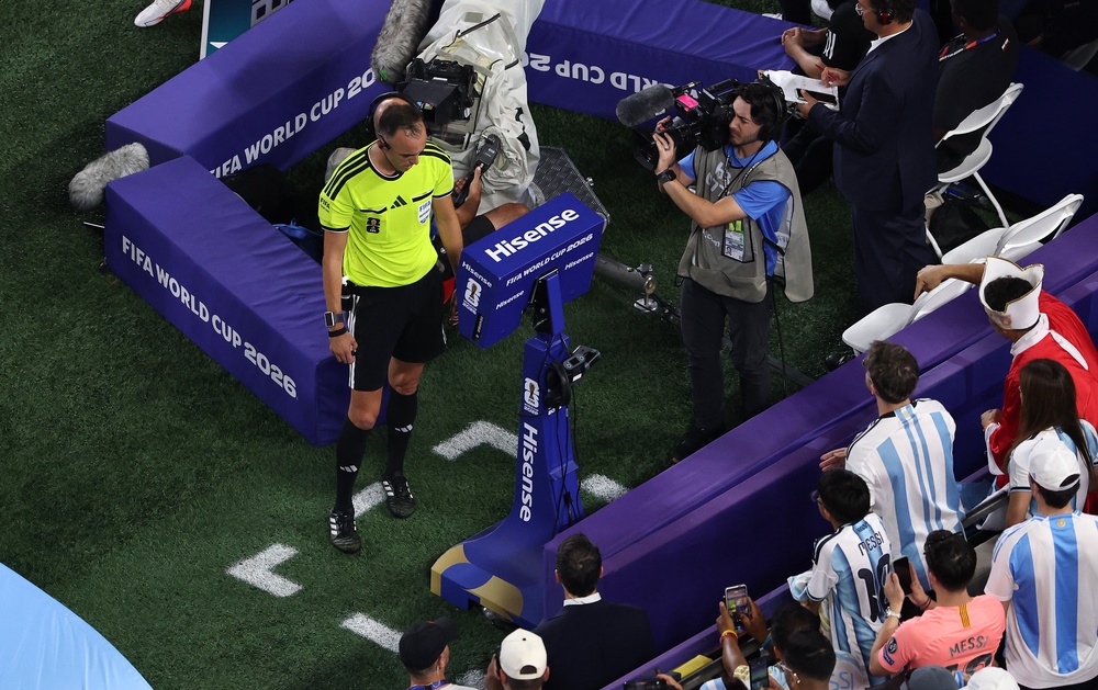 VAR was a major point of contention at the World Cup (Getty)