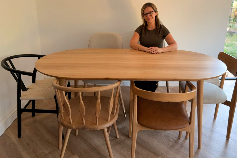 I tested the dining chairs for comfort, style and practicality (Emily Peck/The Independent)