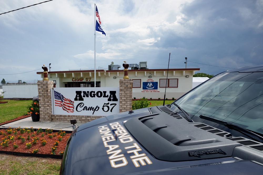 Duncan was held here at the Louisiana State Penitentiary in Angola, Louisiana (AFP/Getty)