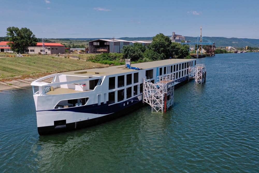 Tui Luzia has been tested on the water and the finishes touches will be added before its 2027 launch (Tui)
