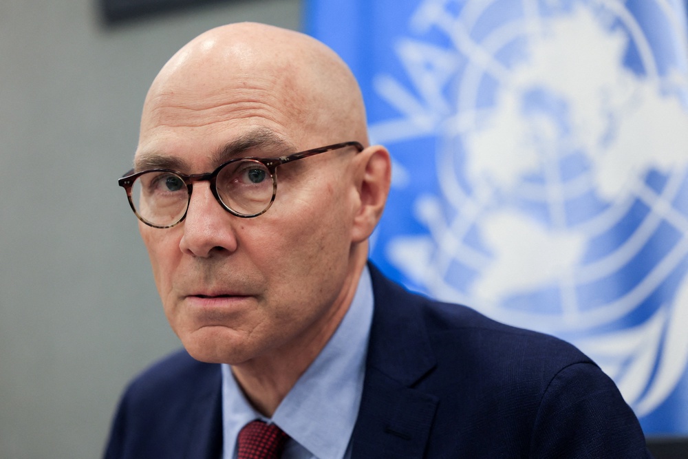 United Nations High Commissioner for Human Rights Volker Turk (Reuters)