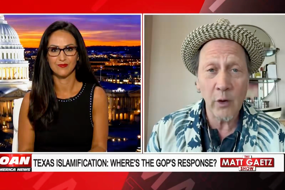 Boebert interviews 'comedian turned truthteller' Rob Schneider on OAN (The Matt Gaetz Show/One America News)