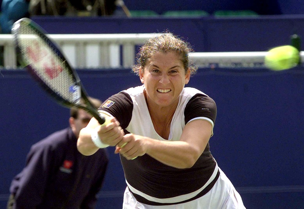Monica Seles made her comeback in 1995 (PA) (PA Archive)