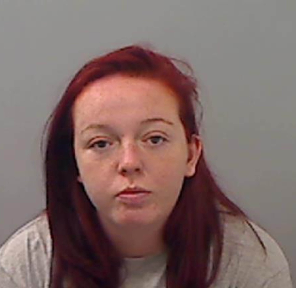 Alexandra Walker had Googled ‘why would my toddler be bleeding’ rather than alert the emergency services when Isabelle collapsed (Cleveland Police)