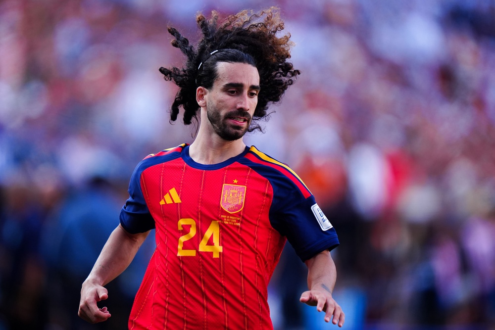 Marc Cucurella joined Real Madrid earlier this summer (PA)