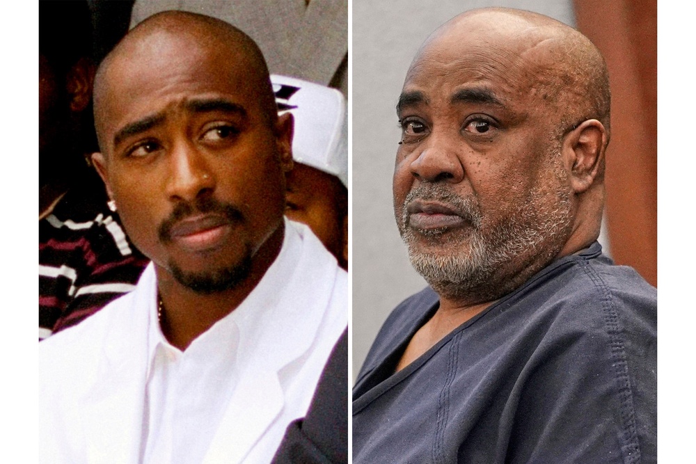 Duane Davis could face life in prison without parole if convicted for the shooting iconic rapper Tupac Shakur in 1996 (AP)