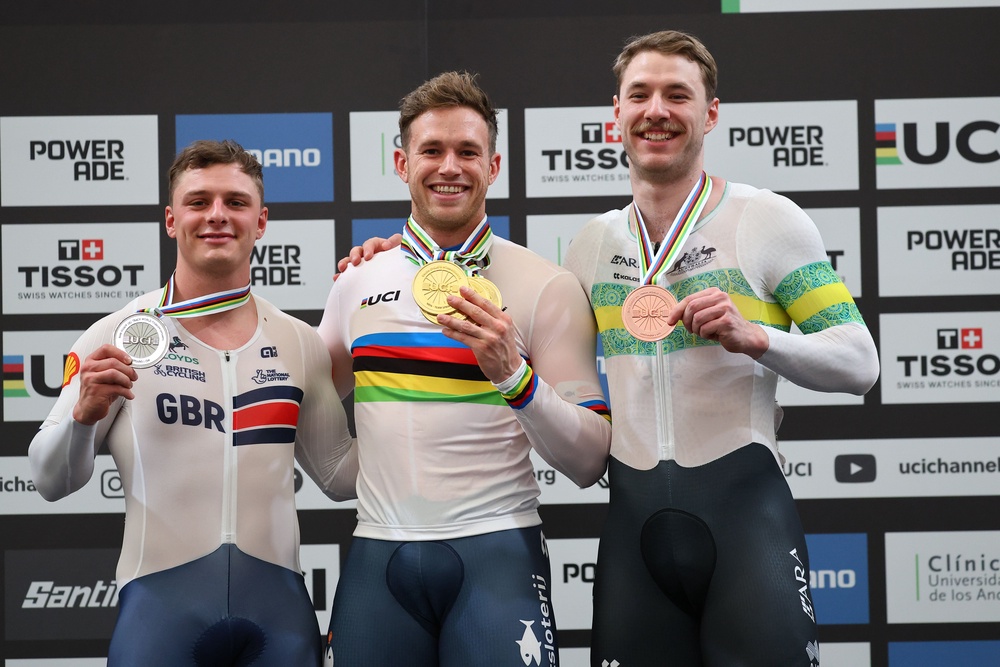 Richardson won two silver medals in last year's world championships, beating former teammate Hoffman in the sprint (Getty)