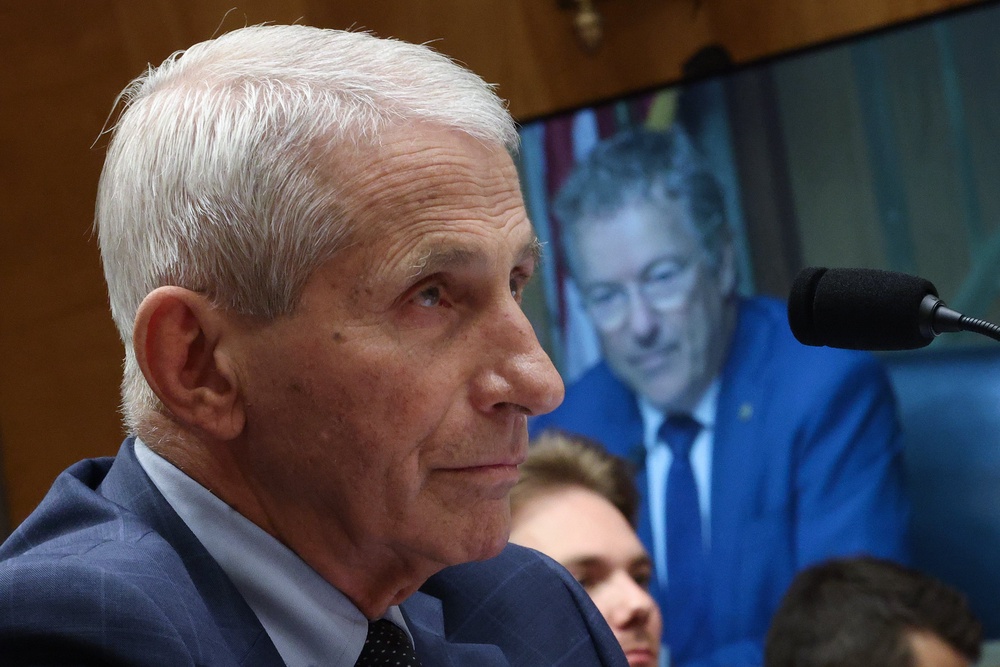 Fauci is testifying before the Senate Homeland Security and Governmental Affairs Committee about the federal government's pandemic response (Getty Images)
