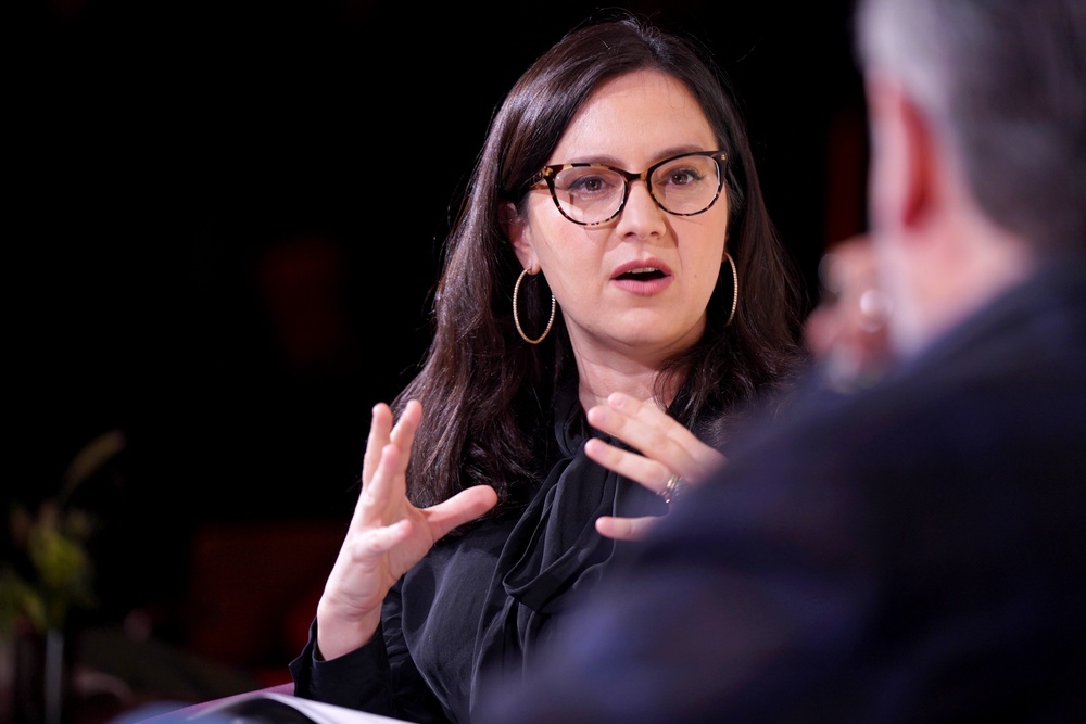 Gutman was the first major talent acquisition by Editor-in-Chief Bari Weiss after Weiss took over the news division at CBS in October 2025 (Getty)