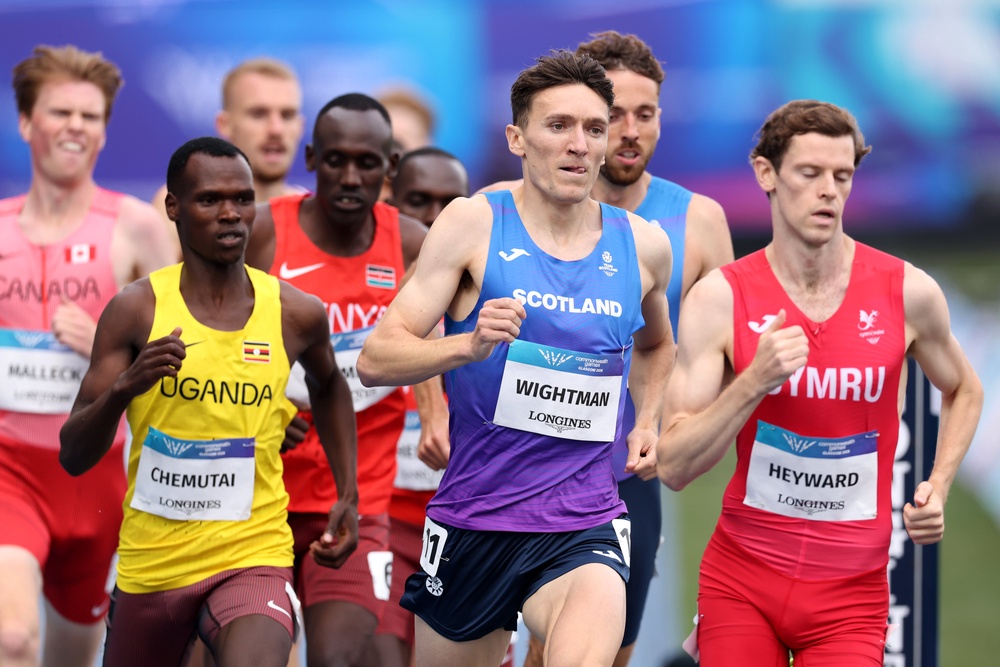 Jake Wightman joined Kerr in reaching the mile final (Getty)