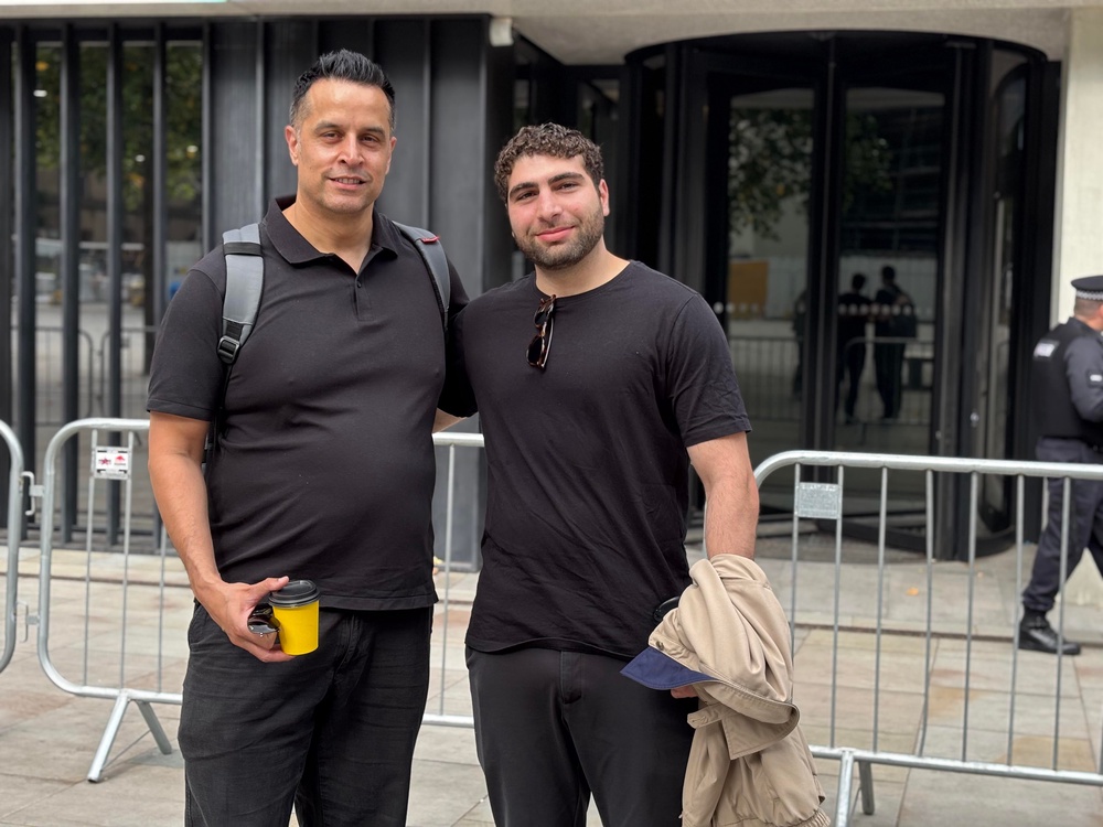 Kash Haroon (L) will vote for Bev Craig, impressed with her record in the city council (The Independent)