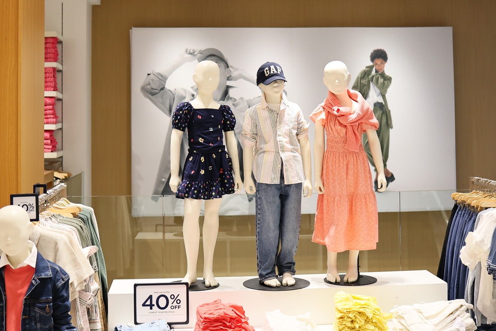 Gap, was a mall staple in the 1990s, is selling the fragrances starting this week (Getty Images)