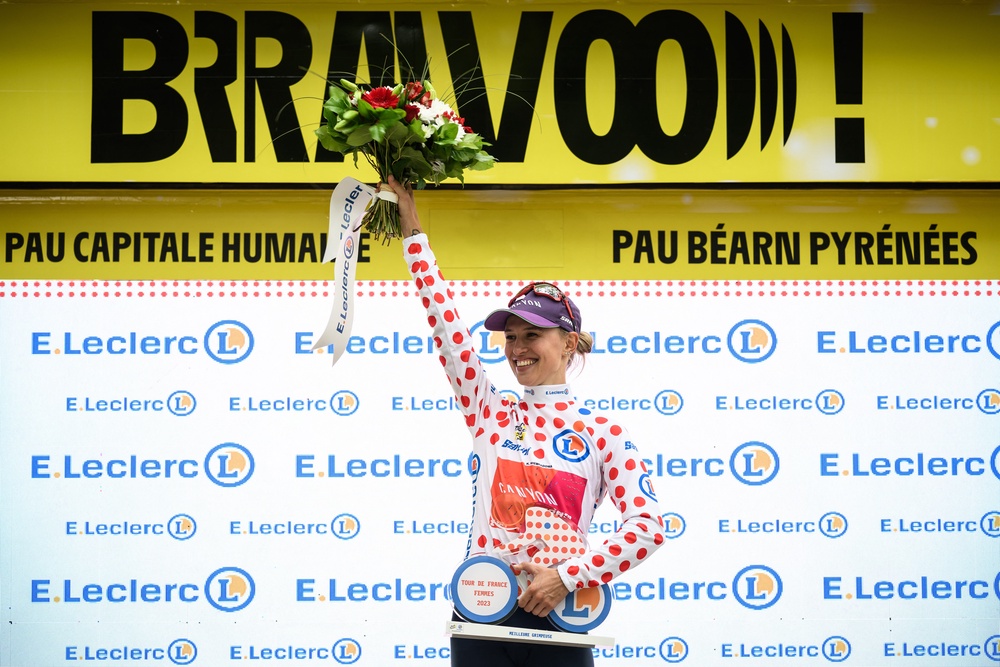 Backstedt will ride in support of Kasia Niewiadoma, who has finished on the podium in every edition (AFP/Getty)