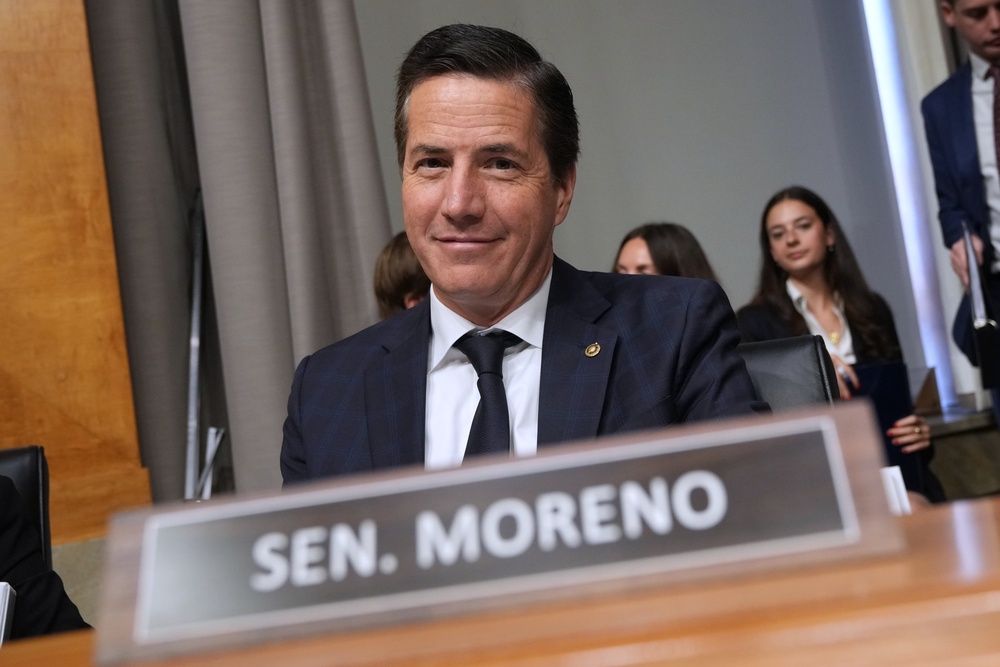 'It is a total disgrace what you did to this country,' Republican Senator Moreno said to Fauci during Wednesday’s hearing (AP)