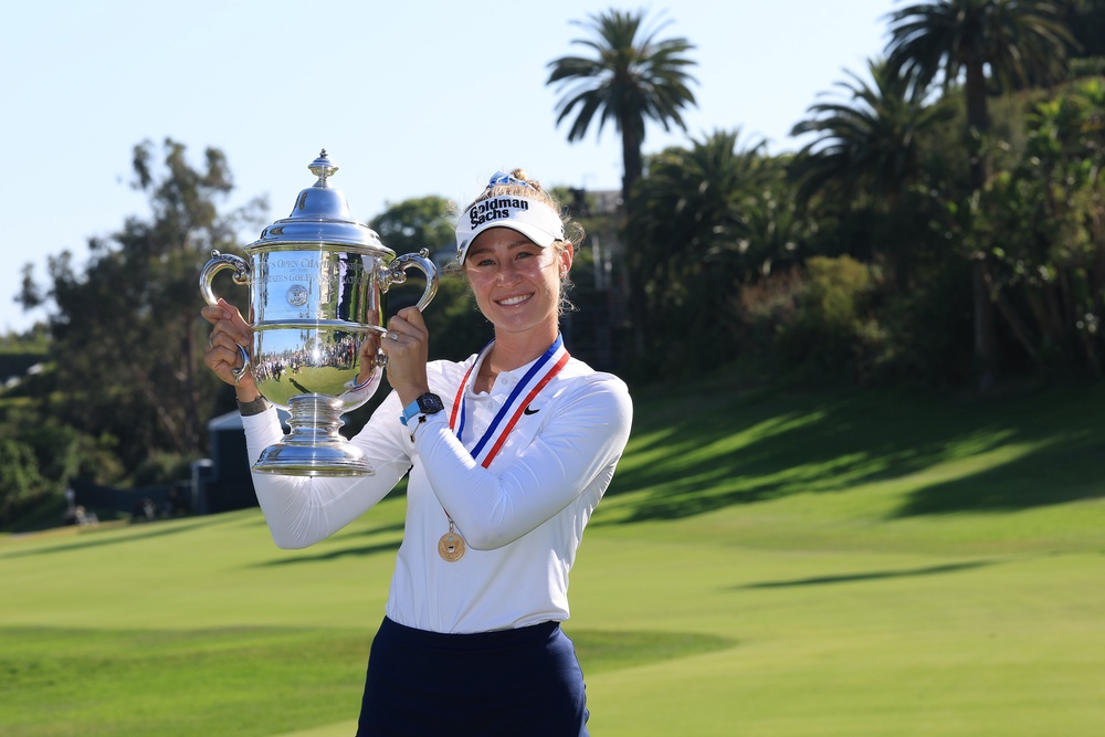 Nelly Korda claimed her fourth major title (Getty)