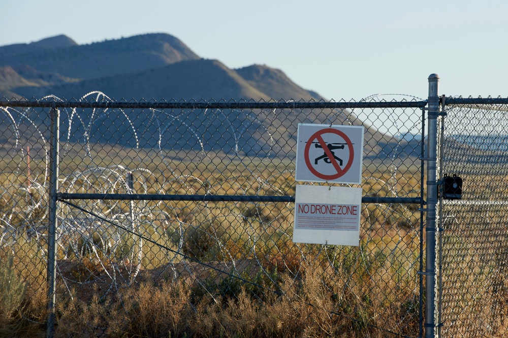 Area 51, a top-secret military site, is located within the Nevada Test and Training Range, which spans about 2.9 million acres (AFP via Getty Images)