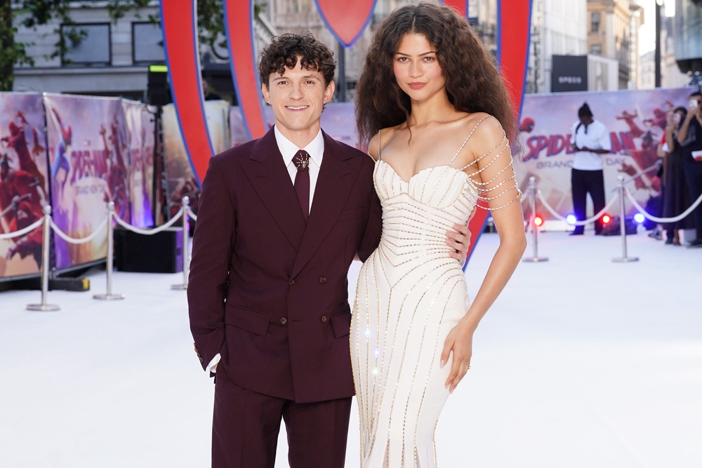 Tom Holland and Zendaya at the UK premiere of Spider-Man Brand New Day at Odeon Luxe, Leicester Square, central London (Ian West/PA) (PA Wire)