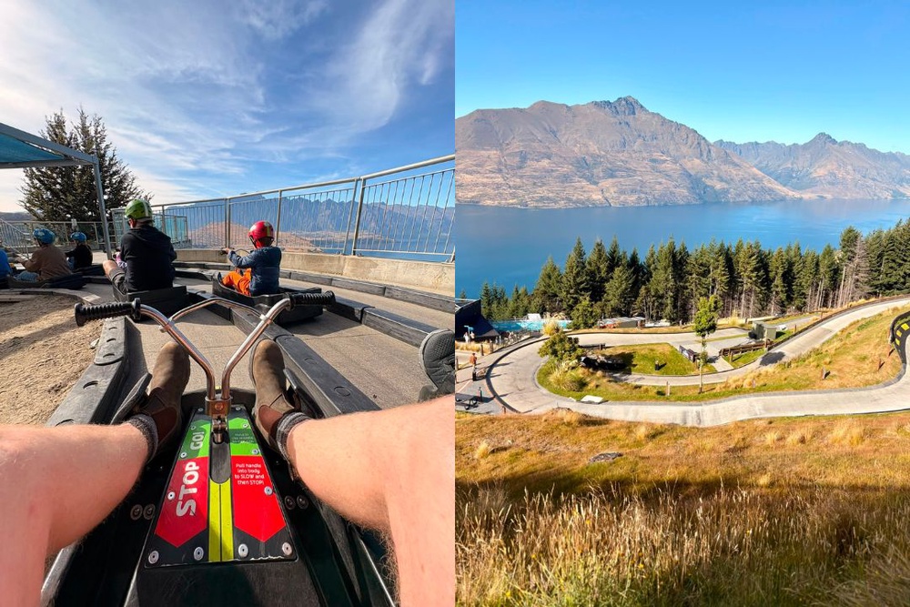 For me, the gravity-powered go-karts of Queenstown’s Skyline Luge trumped the bungee jumping and other extreme activities (Harry Bullmore/The Independent)