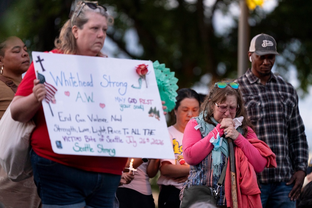 The shooting in the waning hours of the three-day Bite of Seattle festival left three people dead, including a 19-year-old gunman, and at least four people injured, including a toddler (David Ryder/Getty Images)