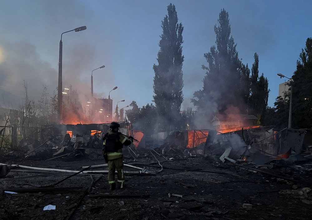 The object is believed to have crashed in Poland during Russian strikes on Ukraine early Thursday morning (Reuters)