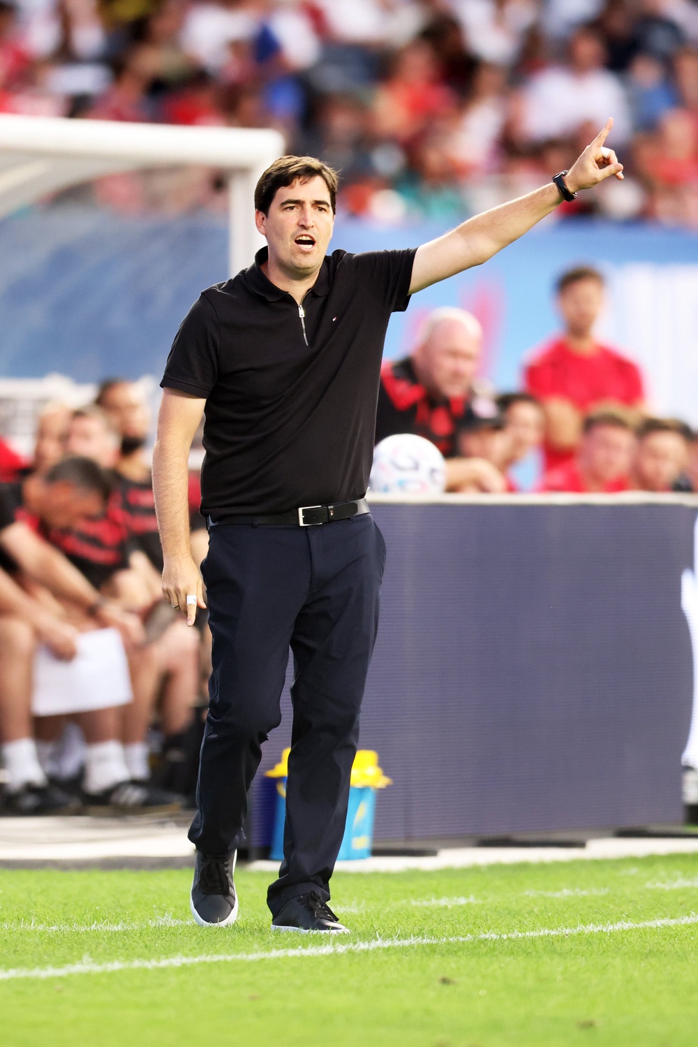 Andoni Iraola was triumphant in his second Liverpool outing (Getty)