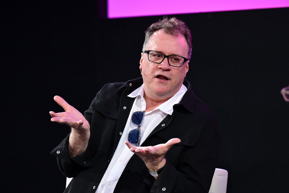 Russell T Davies pictured at a London event in June 2026 (Getty)