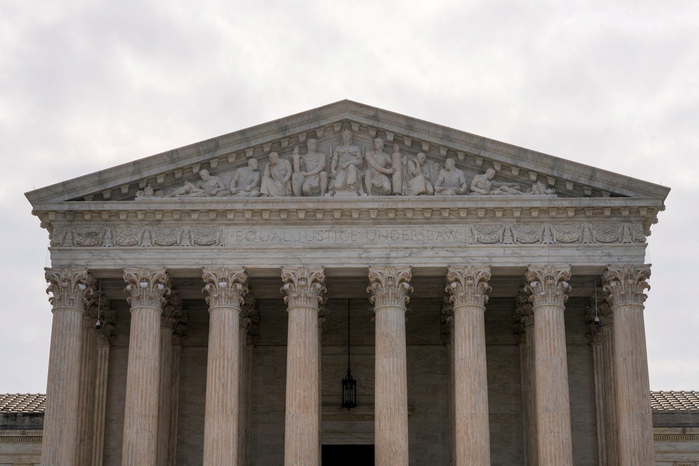 Despite Trump’s criticisms of the Supreme Court, he continues to turn to it to resolve his problems (Reuters)