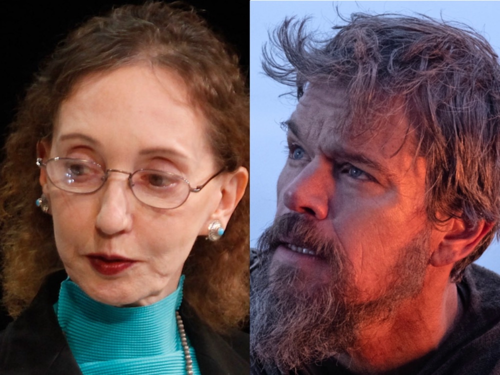Joyce Carol Oates has defended Christopher Nolan's 'The Odyssey' (Getty Images / Universal Pictures)