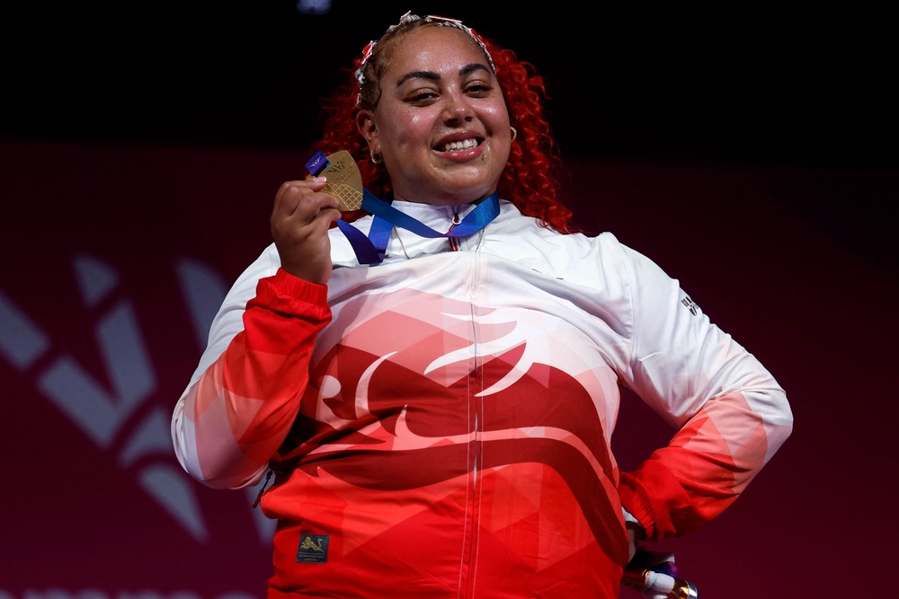 Emily Campbell added another medal to her collection (Reuters)