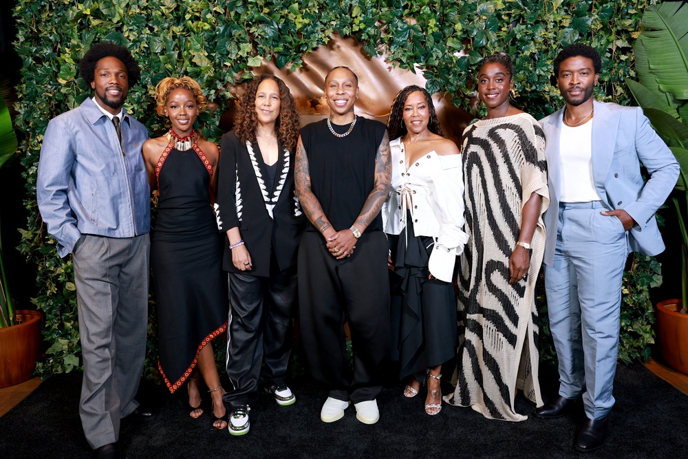 The film's ensemble cast includes Viola Davis, Regina King,  Damson Idris, Amandla Stenberg and Idris Elba (Getty)