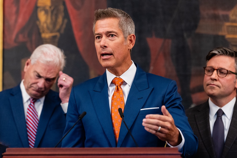 Transportation Secretary Sean Duffy has announced that 2,000 new air traffic controllers have been hired this year after reaching out to gamers with transferable skills (Getty)