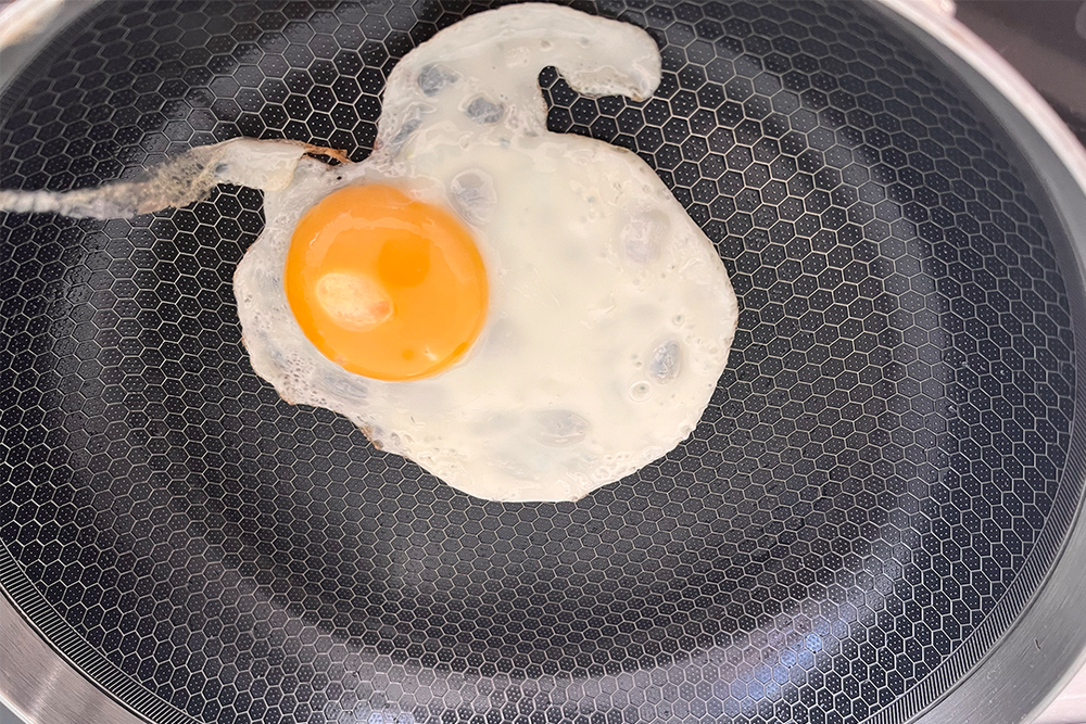 It passed the fried egg test (Lois Borny/The Independent)
